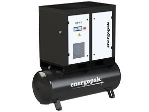 Гвинтовий компресор Energopak EP 11-T500 з ресивером 500 л 1450 л/хв, 10 барів, 11 кВт