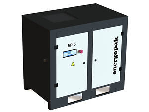 Гвинтовий компресор Energopak EP 5 850 л/хв, 10 бар, 5.5 кВт