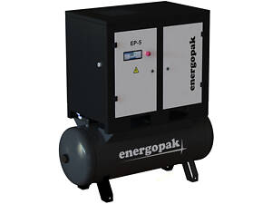 Гвинтовий компресор Energopak EP 5-T500 з ресивером 500 л 850 л/хв, 10 барів, 5.5 кВт