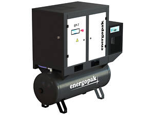 Гвинтовий компресор Energopak EP 7/RD-T500 з осушником і ресивером 500 л 1000 л/хв, 10 барів, 7.5 кВт