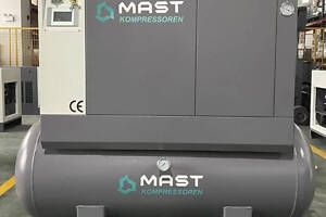 Гвинтовий компресор Mast LZN-10 COMBO inverter (Осушувач + ресивер 500 л)