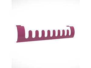 Вішак Terma Simple, 500 mm (RAL 4010)