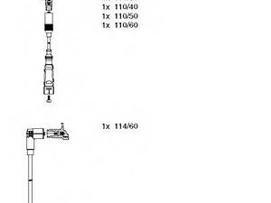 Высоковольтные провода BREMI 481 на VW GOLF Mk II (19E, 1G1)