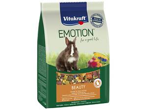 Vitakraft Корм для кроликов Vitakraft Emotion Beauty Selection 600 г, для кожи и шерсти