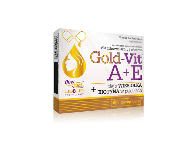 Вітамін А й Е OLIMP Gold Vit A+E 30 caps - Фото 1