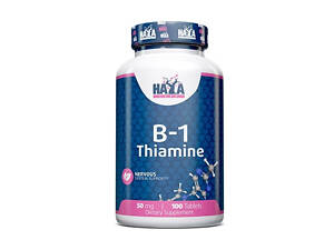Вітамін B1 Haya Labs Vitamin B-1 Thiamine 50mg 100 tabs