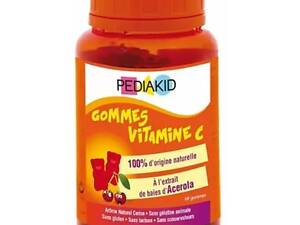 Витамин C Pediakid Gommes Vitamin C 60 Chewable Tabs Cherry