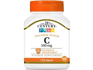 Vitamin C, Prolonged Release, 500 mg, 110 Tablets