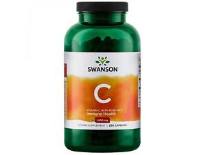 Вітамін C з шипшиною 1000 мг - 250 капсул