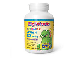 Vitamin D3 10 mcg (400 IU) - 250 tabs Berry Bunch