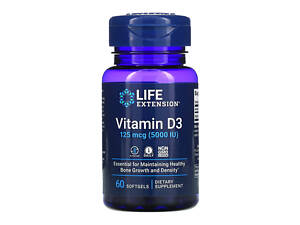 Vitamin D3 125 mcg (5000 IU) - 60 softgels