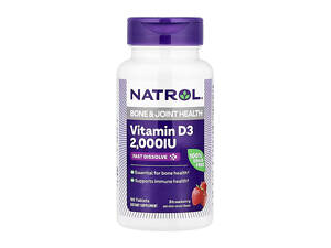 Vitamin D3 2,000 IU Fast Dissolve - 90 tabs