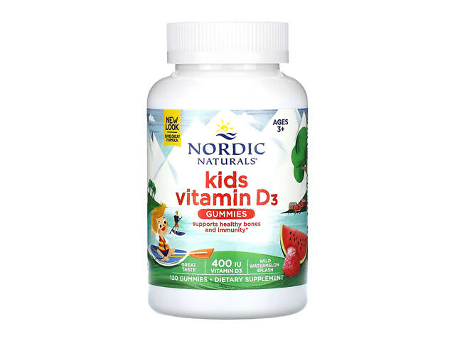 Vitamin D3 Gummies Kids - 120 gummies - Фото 1