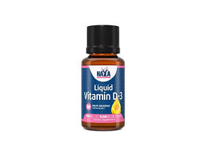 Витамин D3 Haya Labs Liquid Vitamin D3 400 IU 10 ml
