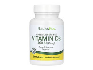 Витамин Д3 Nature's Plus Vitamin D3 400IU 90 таблеток