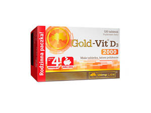 Вітамін D3 Olimp Gold Vit D3 2000 120 tabs
