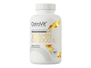 Витамин D3 Ostrovit Vitamin D3 1000 90 tabl
