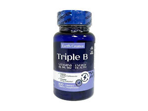 Витамин В Earth’s Creation Triple B 100 таблеток