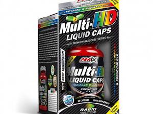 Витаминно-минеральный комплекс для спорта Amix Nutrition Multi-HD Liquid Caps 60 Caps