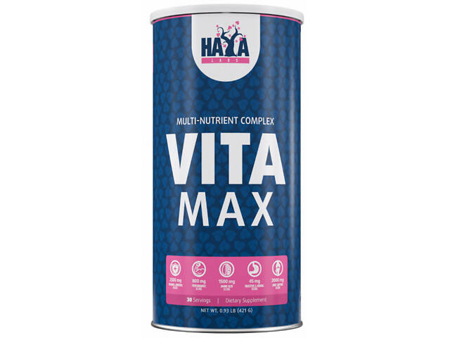 Вітамінно-мінеральный комплекс Haya Labs Vita Max 30 Packs - Фото 1