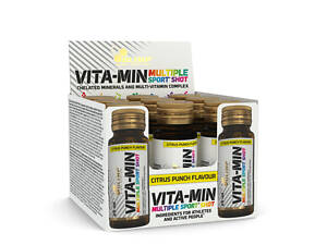 Витаминно-минеральный комплекс Olimp Vita-Min Multiple Sport Shot 9х25ml, цитрус