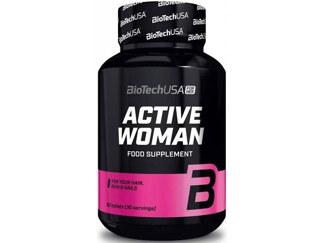 Вітамінний комплекс для жінок BiotechUSA Active Women 60 tabs - Фото 1