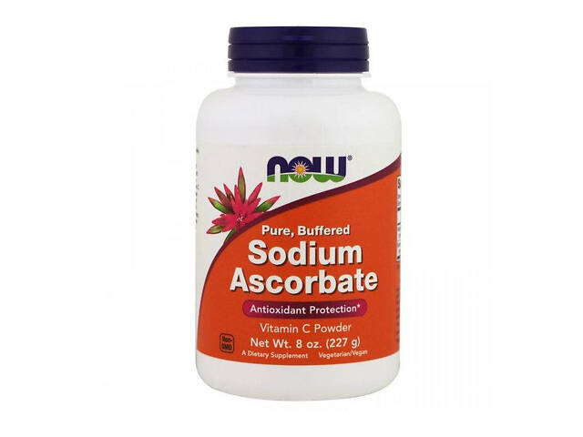 Витамины Now Foods Sodium Ascorbate 227g 8oz (1086-2022-10-2573) - Фото 1