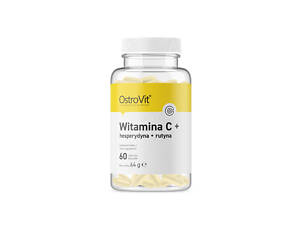 Витамины Ostrovit Vitamin C + Hesperidin + Rutin 60caps