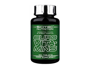 Витамины Scitec Nutrition Euro Vita-Mins 120 tabs