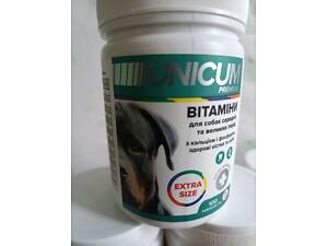 Витамины UNICUM Premium для собак EXTRA SIZE 'Зубы и кости'