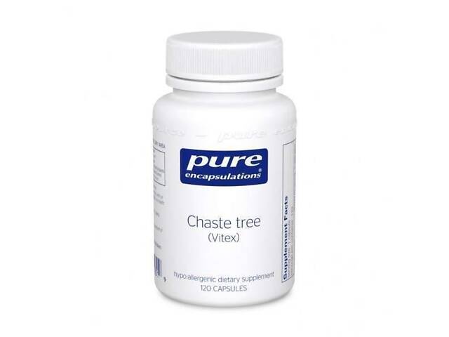 Витекс священный, Chaste Tree (Vitex), Pure Encapsulations, для поддержания здоровой продолжительности Витекс священный, Chaste Tree (Vitex), Pure Encapsulations, для поддержания здоровой продолжительности