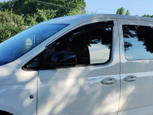 Ветровики (2 шт., Sunplex Sport) для Volkswagen Caddy 2020- гг.