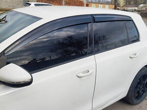 Ветровики HB (4 шт., Sunplex Sport) для Volkswagen Golf 6