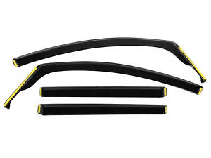 Ветровики вставные Niken Luxury (4 шт) для Volkswagen Touran 2003-2010 гг.