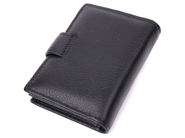 Визитница из натуральной кожи ST Leather 22469 Черный - Фото 2