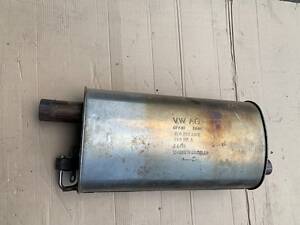 Подержанный глушитель для Volkswagen T5 [ Transporter ]=2014=2,O TDI=7EO 253 211 E - 7EO 118 A=передняя часть