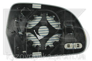 Вкладиш дзеркала лівий Skoda Octavia A5 ( Шкода Октавія А5) 2009-2013 (Fps) блакитне