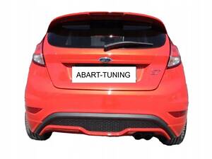 Вкладиш заднього бампера Ford Fiesta MK7 ST 12-17 Lift (спойлер)