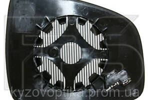 Вкладыш зеркала лівий Renault Sandero 2008-2013 (Fps) с обогревом