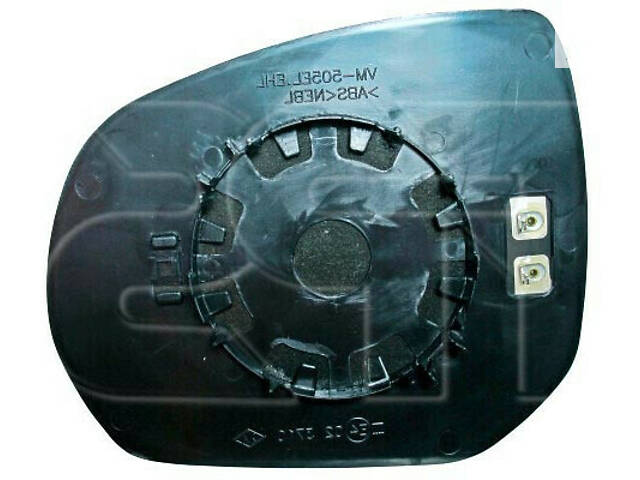 Вкладыш зеркала PEUGEOT 3008 09-13 правый обогрев выпуклый picasso (FPS). FP5414M12