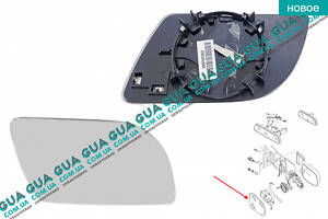 Вкладыш зеркала заднего вида правый с подогревом ( 02-05 ) 6426110 VW / ВОЛЬКС ВАГЕН POLO 2003- / ПОЛО 03-