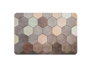 Вологопоглинаючий килимок шестикутники 38*58CM*3MM (D) SW-00001571 (SW-00001571)