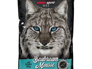 Влажный корм для кошек Alpha Spirit старше 1 года с дорадой 85 г (8436586311551)