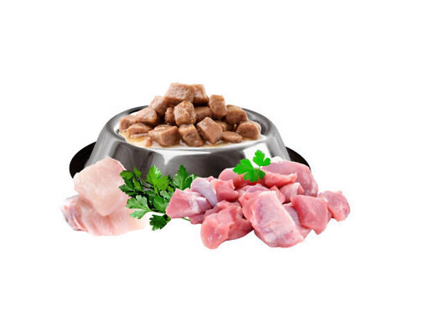 Вологий корм для кошек Mis Kiss з кроликом у соусі 100 г (4820164440148/4820111141463) - Фото 2