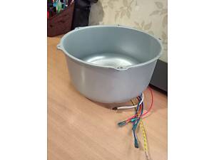 Внутренняя часть корпуса в сборе с тэном и датчиком температуры для мультиварки tefal rk321a34