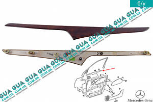 Внутренняя декоративная накладка правой передней двери ( молдинг ) A2107200822 Mercedes / МЕРСЕДЕС E-CLASS 1995- / Е-КЛА