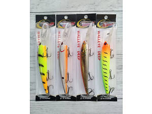 Воблер Bandit 120mm 17.5g 7m-9m ( Bandit Walleye Deep ) Набор 4шт Набор (6)