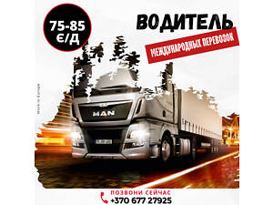 Водитель СЕ. Reff или Tent. Литва.
