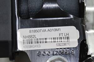 Водительский ремень безопасности Honda Accord 18- черн стрельнувший 04818-TVA-A00ZA