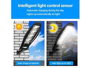 Водонепроникний вуличний світлодіодний ліхтар на сонячній батареї